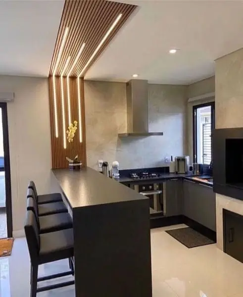 Cozinha com Leds eletro yama