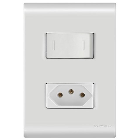 Conjunto Interruptor Simples eletro yama